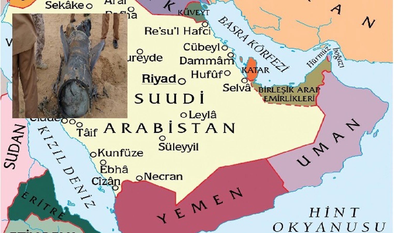 عملیات هوایی ائتلاف عربی علیه توان موشکی بالستیک حوثی‌ها در یمن