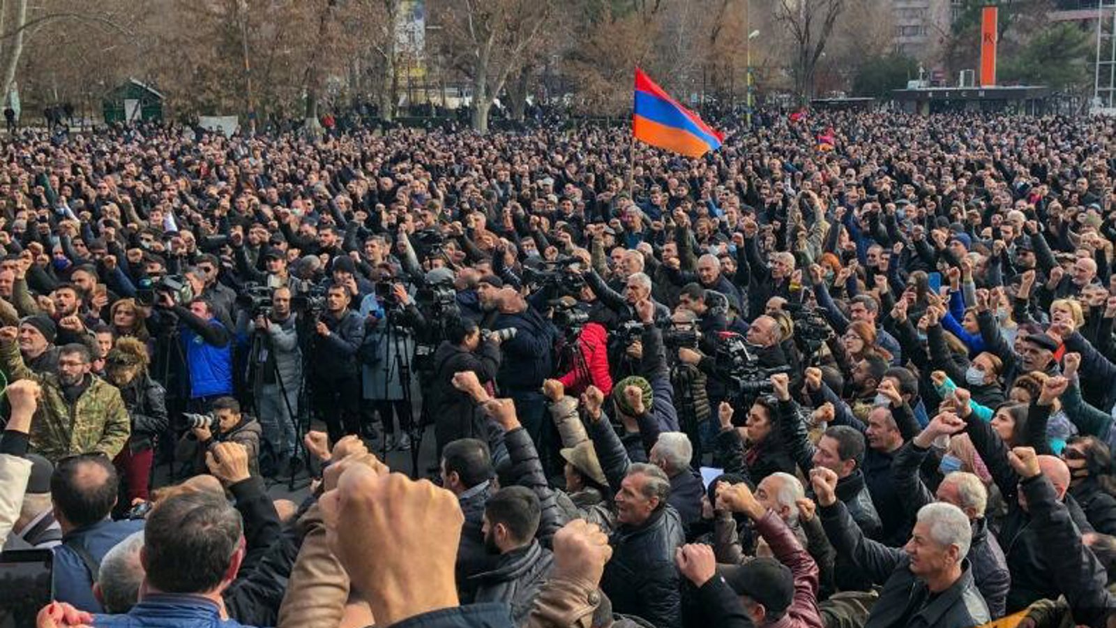احتمال شورش و اغتشاش سراسری در ارمنستان