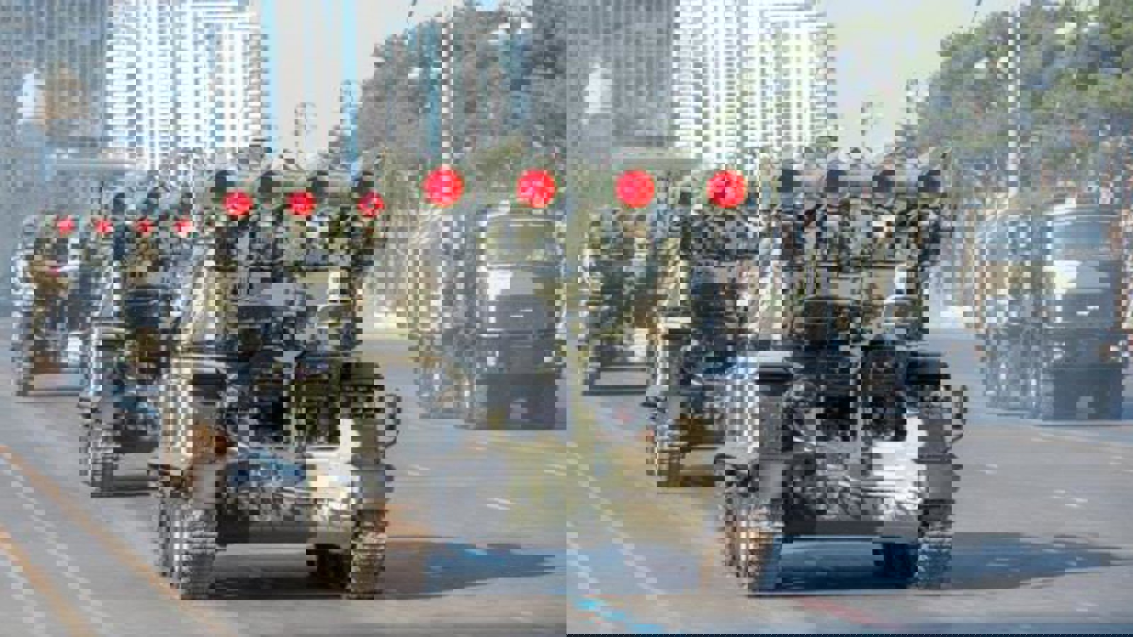 آغاز مانور ارتش آزربایجان در جبهه قره‌باغ همزمان با آغاز مذاکرات سه جانبه