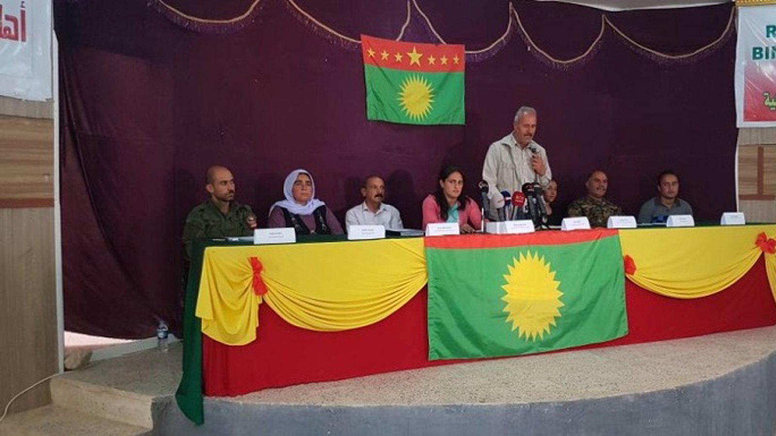 اعلام حکومت خودمختار توسط گروه تروریستی پ ک ک