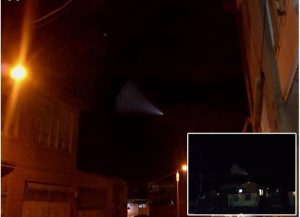 سقوط پرنده ای ناشناس در اطراف اورمیه، هواپیما یا موشک بالستیک؟ + عکس