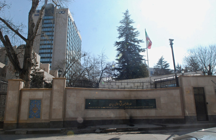 آنکارا: تجمع اعتراضی فعالین ملی-مدنی آذربایجان جنوبی در مقابل سفارت ایران