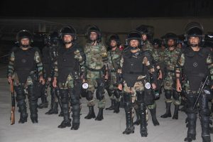 استقرار نیروهای امنیتی در شهر اورمیه