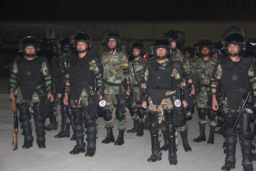 استقرار نیروهای امنیتی در شهر اورمیه