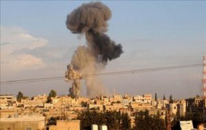 اصابت چندین خمپاره در نزدیکی سفارت روسیه در دمشق