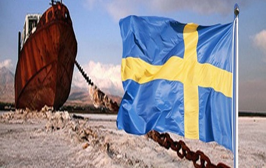 بازدید دیپلماتهای سفارت سوئد از دریاچه اورمیه