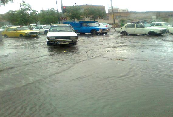 بارش شدید باران در تبریز و سایر شهرهای آزربایجان