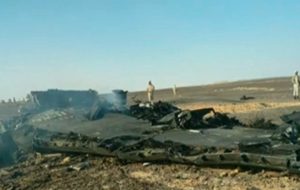 داعش سقوط هواپیمای مسافربری روسیه در مصر را برعهده گرفت