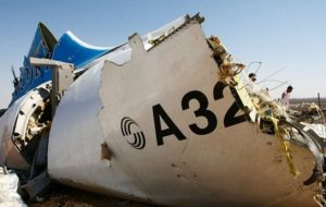 روسیه: سقوط هواپیما در مصر بر اثر حمله تروریستی بوده است