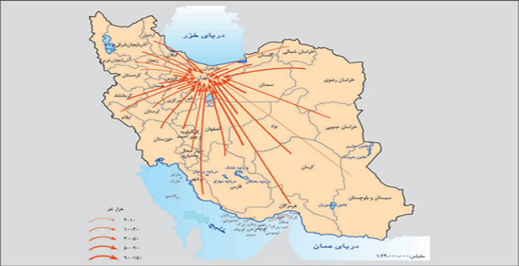 مهاجرت از استان های تورک نشین به سمت مناطق مرکزی ایران و آسیمیلاسیون فرهنگی