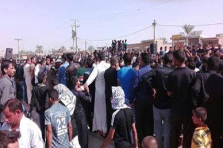 تظاهرات شهروندان عرب در اعتراض به اعدام تبعیض‌آمیز دو جوان اهوازی