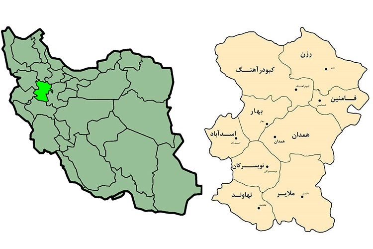 نگاهی اجمالی به مناطق تورکنشین همدان