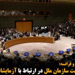 جلسه شورای امنیت سازمان ملل در ارتباط با آزمایشات موشکی ایران