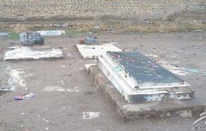 تصویری تاسف‌بار از مزار پیرولی (پوریای ولی) در خوی