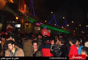تبریز غرق در شادی و سرور+تصاویر