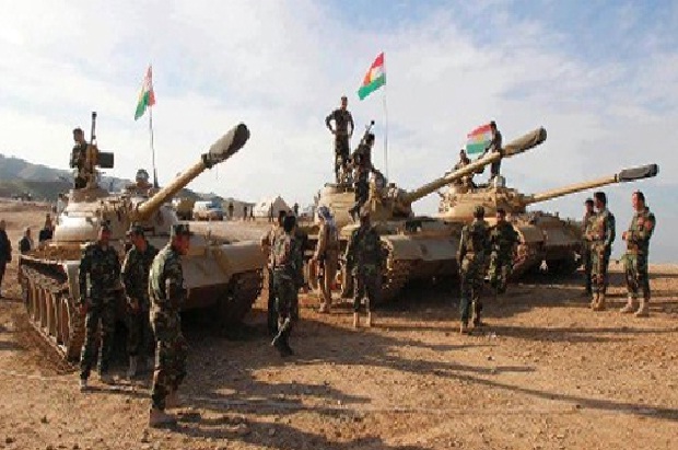 حمله به مواضع نیروهای پیشمرگ کُرد توسط هلیکوپترهای ارتش عراق