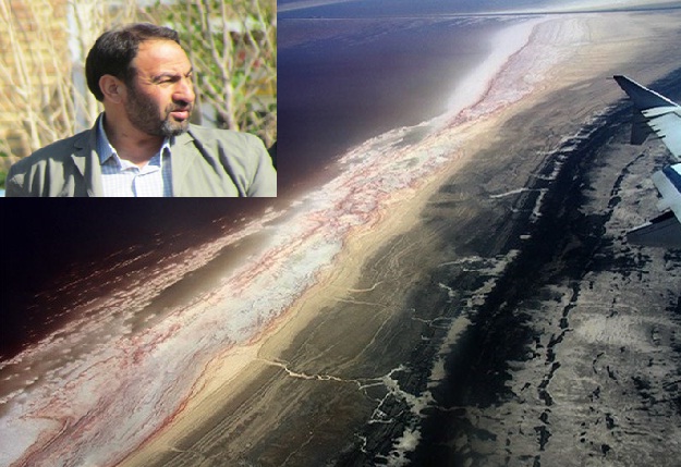 نماینده مردم میاندوآب در مجلس: رئیس جمهور تاکنون درباره نجات دریاچه اورمیه بدقولی کرده است