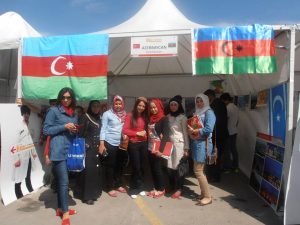 گزارش آرازنیوز از برپائی غرفه ی آزربایجان جنوبی در شهر کایسِری ترکیه توسط تشکیلات مقاومت...