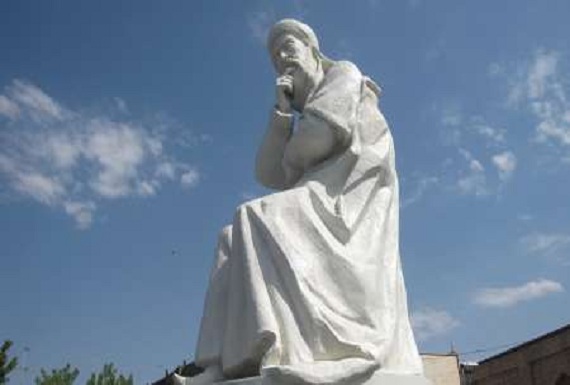 رونمایی از تندیس شیخ صفی الدین اردبیلی در اردبیل