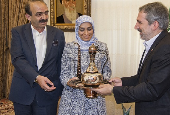 افتتاح شعبه بانک ترکیه ای «تورک حالک بانکاسی» در تبریز