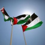 پرچم فلسطین در برابر مقر سازمان ملل برافراشته می‌شود