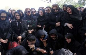 تشییع پیکر دکتر محمدحسین مبین در تبریز +تصاویر