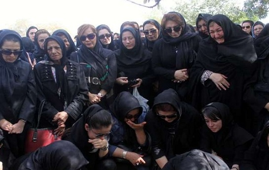 تشییع پیکر دکتر محمدحسین مبین در تبریز +تصاویر