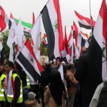 تظاهرات صدها عرب اهوازی مقابل مقر سازمان ملل متحد در وین