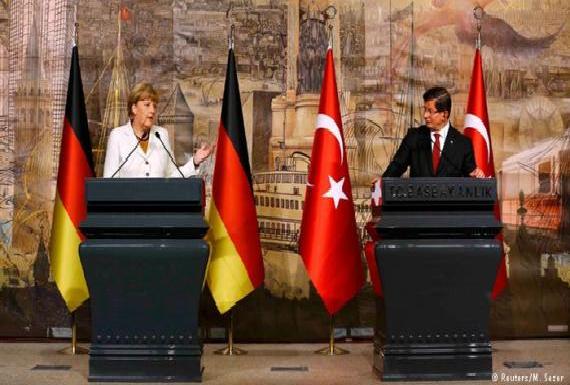 آنگلا مرکل در دیدار با مقام‌های ترکیه؛ بحران از کنترل خارج شده است