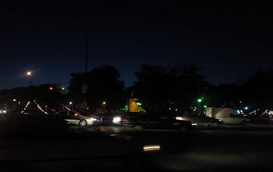 تاریکی مطلق اکثر مناطق تبریز بدلیل قطع برق