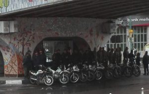 استقرار نیروی انتظامی در سطح شهر تبریز + تصاویر