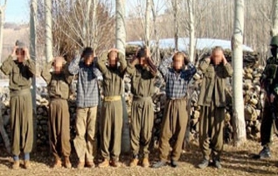 ۸ تروریست پ ک ک تسلیم نیروهای امنیتی ترکیه شدند