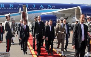 الهام علیف رئیس جمهور آزربایجان شمالی وارد تهران شد