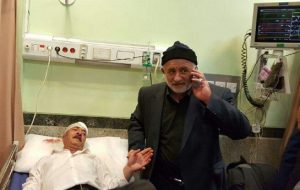 تصادف آقای ”عزیز پورولی” فعال سرشناس حرکت ملی آزربایجان در جاده اورمیه و عیادت نماینده...