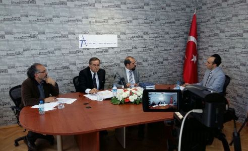 برگزاری میزگردی تخصصی با موضوع تحقیر ترکان در رسانه های جمعی ایران در انستیتو مطالعاتی تبریز در شهر آنکارا