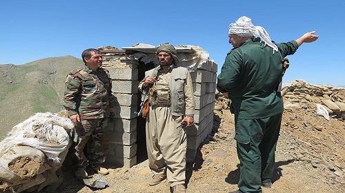 کشته شدن ۹ تروریست و ۲ عضو سپاه در مرزهای آزربایجان غربی