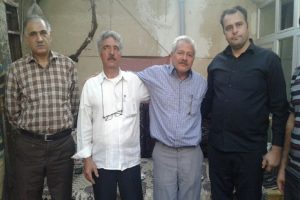 دیدار عزیز پورولی از ریش سفیدان حرکت ملی با فعال جنبش کارگری