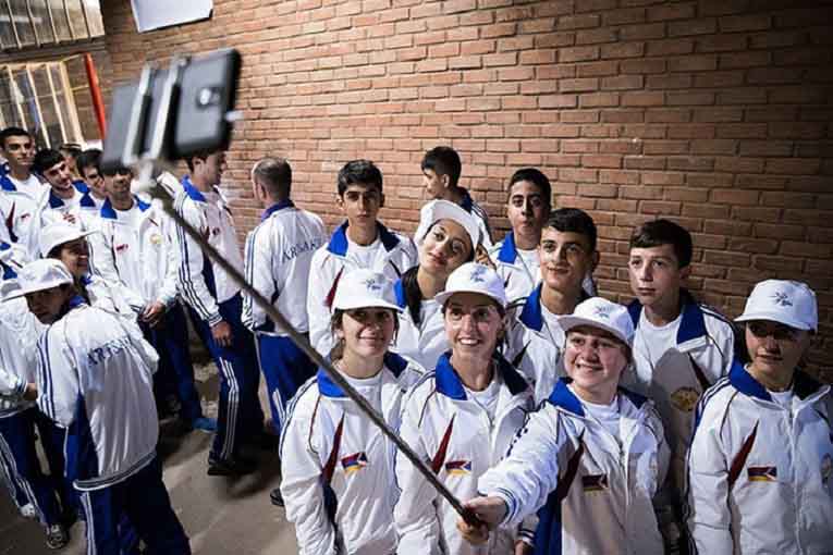 المپیک ارامنه در تهران و شرکت تیمی از قره باغ اشغالی