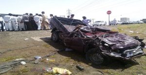 واژگونی خودرو و کشته شدن چهار شهروند بلوچ در اثر تیر اندازی نیروهای انتظامی