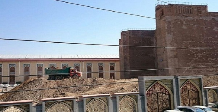 پروژه ساخت پارکینگ در حریم ارک تبریز متوقف شد