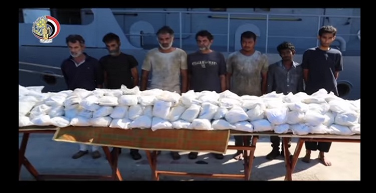 توقیف یک کشتی ایرانی حامل مواد مخدر در مصر