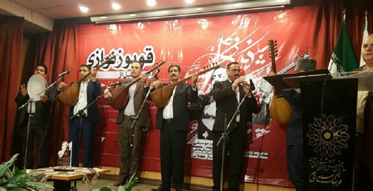 آیین تجلیل از استاد آشیق ایمران حیدری در تهران+عکس