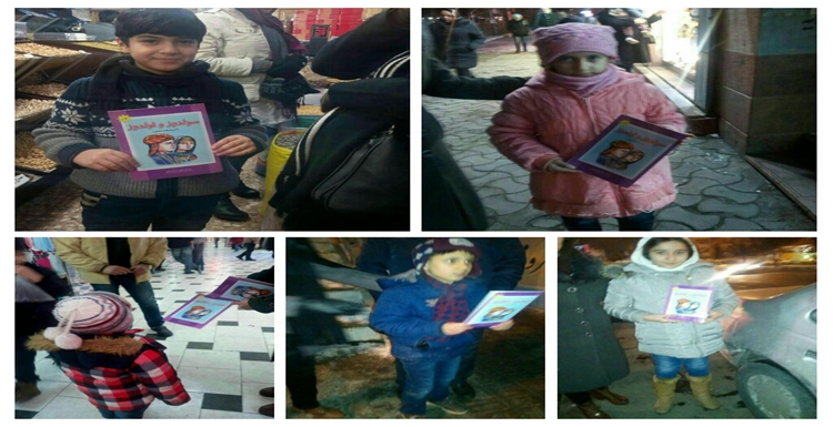 توزیع کتابهای تورکی در شهرهای تبریز، اورمیه و مراغه (تصاویر)