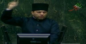 حضور نماینده اورمیه در مجلس با لباس ملی آزربایجانی