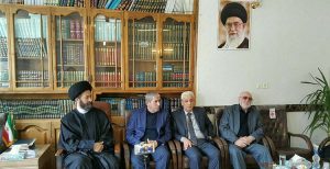 دیدار اعضای تشیکلات آزادی قره باغ و حزب اسلام آزربایجان با سیدحسن عاملی