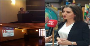 سخنرانی خانم نازیلا نریمانی از آزربایجان جنوبی در سمپوزیوم روز جهانی زن در تورکیه (ویدئو...