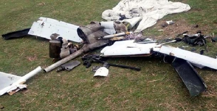 سرنگونی پهپاد متجاوز ارتش ارمنستان از سوی آزربایجان