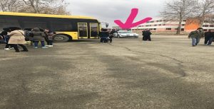 زیر گرفته شدن دختر دانشجو توسط سرویس دانشگاه اورمیه