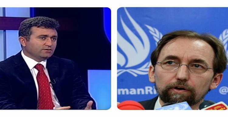 نامه بابک چلبیانلی خطاب به کمیساریای عالی حقوق بشر سازمان ملل در مورد احکام سنگین بر فعالین ملی