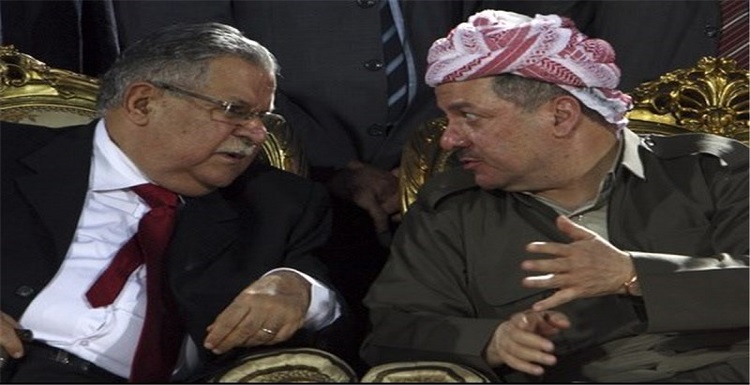 بارزانی و طالبانی کرکوک را «خاک کردستان» اعلام کردند
